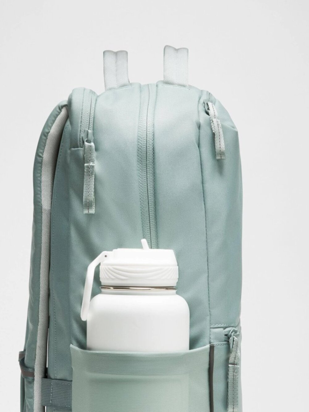 NWT lululemon Double-Zip Backpack 22L Tech Canvas in Crater Blue - Picture 5 of 7